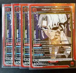 Union Arena Kagurabachi Hakuri Sazanami SR 047 4x English - Image 1