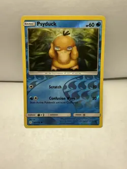 Psyduck - 40/236 Common Cosmic Eclipse Reverse Holo - Near Mint NM Pokemon Card - Image 1