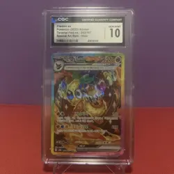 Flareon ex sv8a 202/187 SAR Terastal Festival PSA 10 Korean Pokemon Card - Image 1