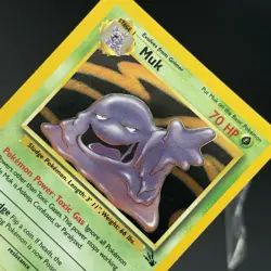 Muk 13/62 Holo Rare Stage 1 Fossil Pokemon Card WOTC Vintage 1999 - Image 4