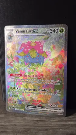 Pokemon TCG Venusaur EX Card 198/165 SV Sir Scarlet & Violet 151 NM/M - Image 2