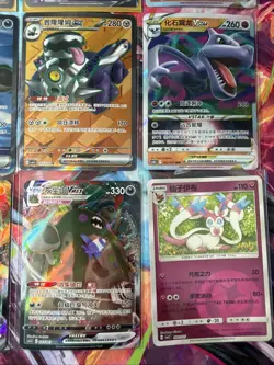 Pokemon 16 Card Lot nm V Max Mega Amazing Ex HOLO Rare Hits Only A71 - Image 4