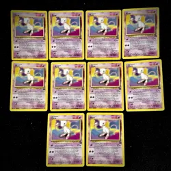 Pokemon TCG: Mew 8 WoTC Promo 10x Lot Cards Bundle - Image 1