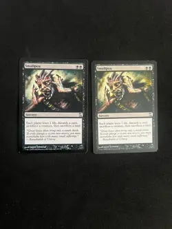 x2 Smallpox [Nissa vs Ob Nixilis] Magic MTG Cards NM/LP - Image 1