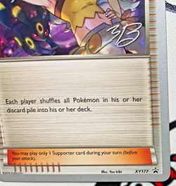 Karen - XY177 - Black Star Promo Pokemon Card World Championships 2017 - Image 4
