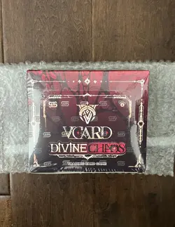 VCard Set 3 Divine Chaos First Edition Limited Trading Card Booster Box IN HAND - Image 1
