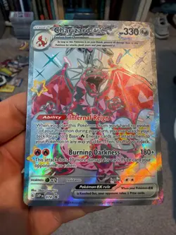 Mint Charizard ex 074 Sv: Scarlet & Violet Promo Cards Holo obsidian flames - Image 1