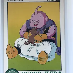 Carte Dragon Ball Super Hero Card 51 Majin Boo #51 1994 Part 2 DBZ - Image 4