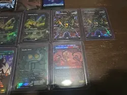 Magic the Gathering TMNT Collector Booster lot of Mythic Rares Lands Art Read - Image 3
