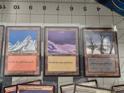 MTG ⭐ Ice Age ⭐ Snow-Covered Lands Set ⭐ Vintage Legacy ⭐ - Image 3
