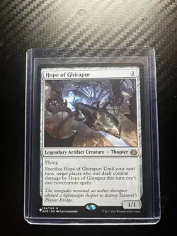 Hope of Ghirapur - Aether Revolt - #154 Legendary Artifact Creature Rare NM - Image 1