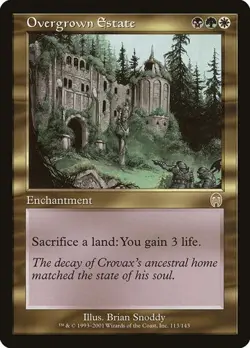 2x Overgrown Estate Apocalypse MP MTG - Image 1