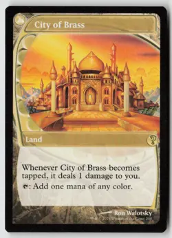 City of Brass (Future Sight) Mystery Booster 2 (240) Normal - MTG - Image 1