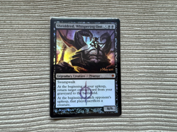 1x NM Foil Sheoldred, Whispering One Pre-Release Promo New Phyrexia MTG - Image 1