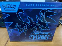 Pokemon Mega Evolution Phantasmal Flames Elite Trainer Box ETB Sealed - Image 1