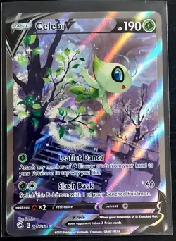 Celebi V - Alternate Full Art / Alt Fa - 245/264 - POKEMON FUSION STRIKE - NM - Image 1
