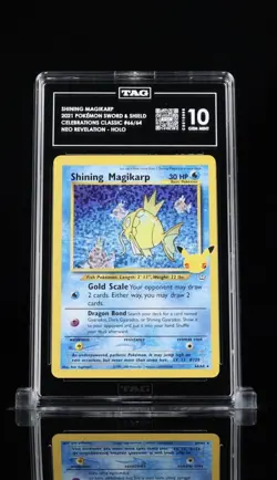 2021 Pokemon Celebrations Classic Collection Shining Magikarp #66 TAG 10 GEM - Image 1