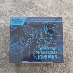 Pokemon TCG Mega Evolution Phantasmal Flames Elite Trainer Box Charizard Gengar - Image 1