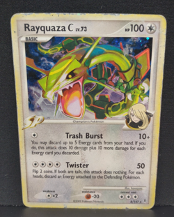 Rayquaza C Lv. 73 8/147 - Supreme Victors - Holo Pokemon Card - Well Played - Image 1