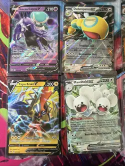 Pokemon 16 Card Lot nm V Max Mega Amazing Ex HOLO Rare Hits Only A72 English - Image 2