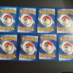8x Geodude 47/62 Fossil Regular LP Pokemon - Image 2