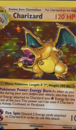 Pokemon Charizard 1999 Base Set 1st Edition Holo Shadowless 004/102 - Image 3