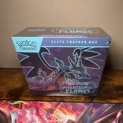 Pokemon ETB Mega Evolution: Phantasmal Flames Mega Charizard - Image 1