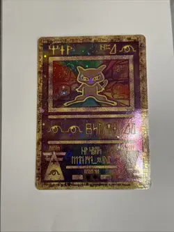 Pokemon TCG Ancient Mew Movie Promo Holo Rare Vintage - Image 1