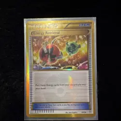 Pokemon Energy Retrieval Secret Rare Foil XY - Ancient Origins 99/98 - Image 1
