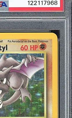 AERODACTYL 1999 Pokemon Fossil 1st Edition Holo #1 - PSA 4 - Image 4