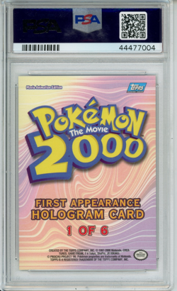 PSA 8 - Lugia First Appearance - Topps Pokemon The Movie 2000 - Image 2
