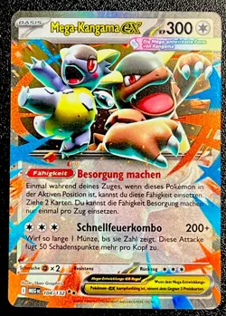 Pokemon Mega-Kangama EX Deutsch 104/132 Mega Entwicklung Near Mint - Image 1
