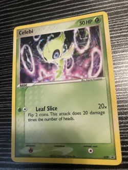Pokemon Celebi 029 Nintendo Holo Black Star Promo NM - Image 2