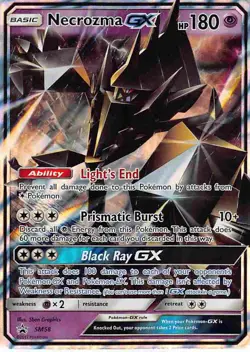 Necrozma GX SM58 Promo SM Black Star Promos Pokemon MP - Image 1