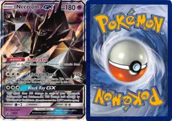 Necrozma GX SM58 Promo SM Black Star Promos Pokemon MP - Image 3