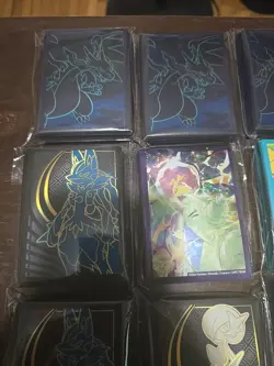 Pokemon TCG ETB Sleeves lot of 9 New - Image 2