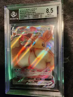 2021 Pokemon TCG Shining Fates Eevee VMAX Promo - Image 1