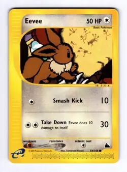 Eevee Skyridge #054 (2003) Common NM Pokemon - Image 1