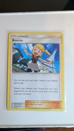 Pokemon Bonnie Trainer SM-Forbidden Light Uncommon Regular 103/131 English - Image 1