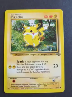 1999 Pokemon Pikachu 60/64 Jungle Set Vintage Regular - Image 1