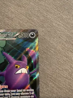 Pokemon Team Rockets Crobat EX 217/182 Ultra Rare Full Art Destined Rivals - Image 3