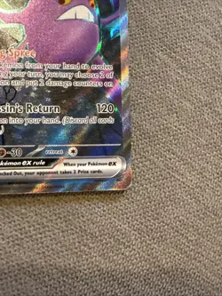 Pokemon Team Rockets Crobat EX 217/182 Ultra Rare Full Art Destined Rivals - Image 4