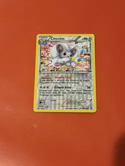 Pokemon TCG Cinccino Holo Legendary Treasures: Radiant Collection RC19/RC25 MP - Image 1