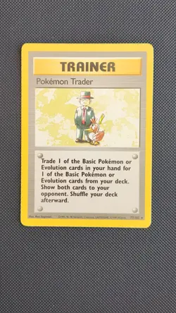 Pokemon Trader 77/102 Base Set Unlimited - Image 1