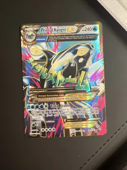 Pokemon Primal Kyogre EX Ultra Rare Full Art Holo 149/160 XY Primal Clash 240 HP - Image 4