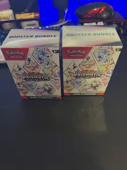 Pokemon TCG Prismatic Evolutions Booster Bundle Lot of 2 - NEW/FACTORY SEALED - Image 4