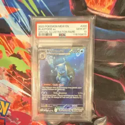 Pokemon Blastoise ex Special Illustration Rare Holo PSA 10 200/165 - Image 1