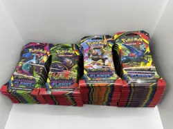 Lot Of 64 Packs Pokemon Mega Evolution Phantasmal Flames Booster Factory Sealed - Image 1