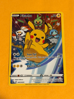 2020 Pokemon Sword Shield Pikachu Black Star Promo BSP #SWSH020 NM - Image 1