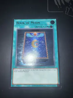 Yugioh Book of Moon OP13-EN001 Ultimate Rare NM - Image 1